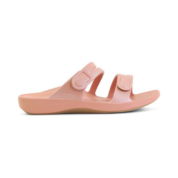 Aetrex Women's Janey Sport Water-Friendly Sandals Pink Sandals UK 3581-469